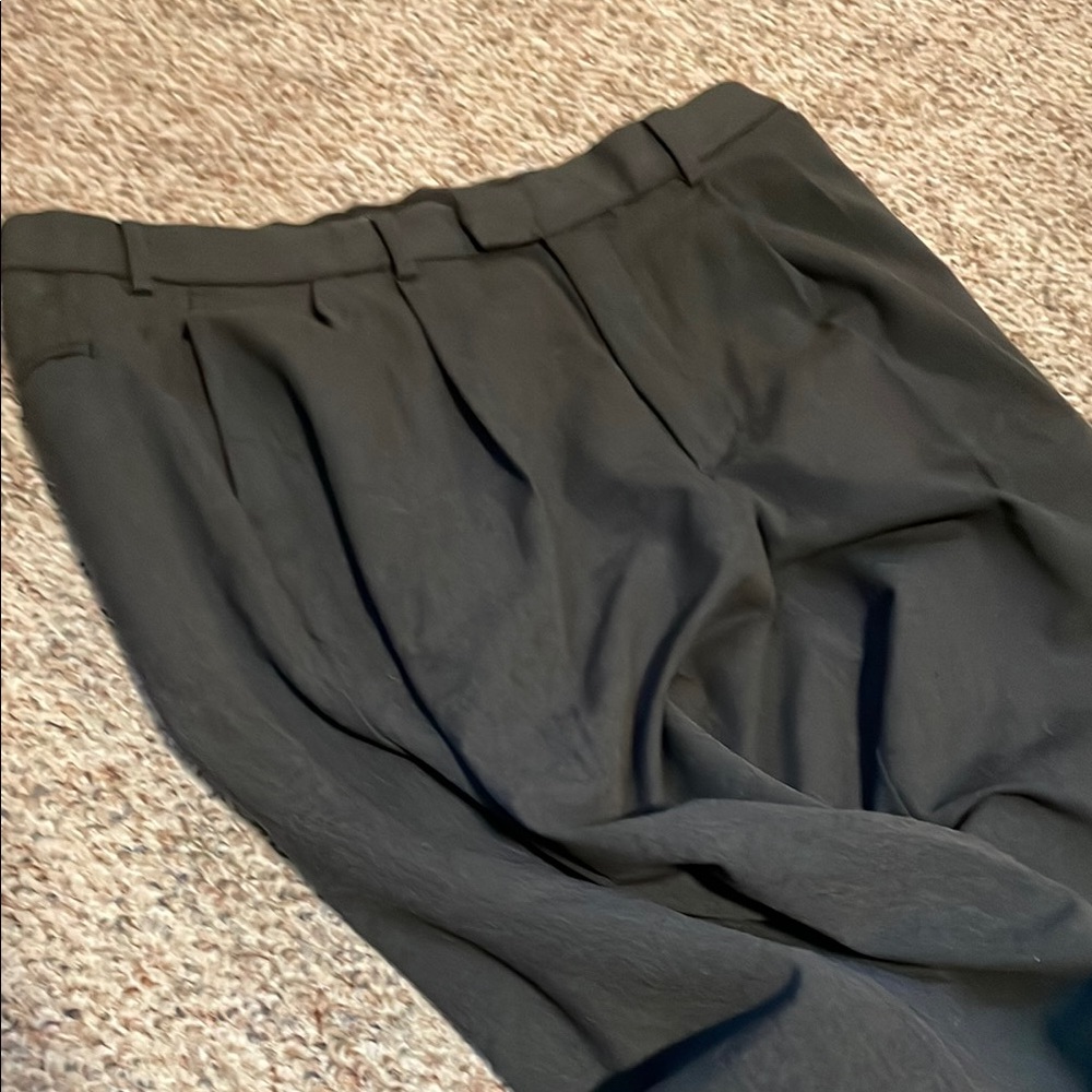 Dockers Black Dress Pants with Pleats